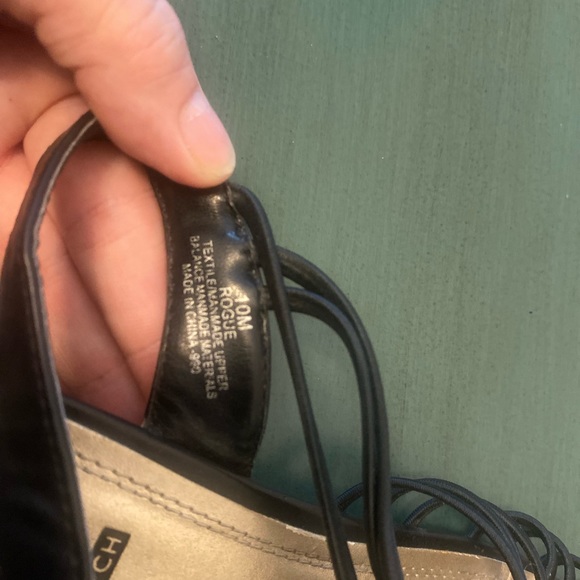 Impo Black Rogue Wedge Sandals - Size 10 - Picture 3 of 8